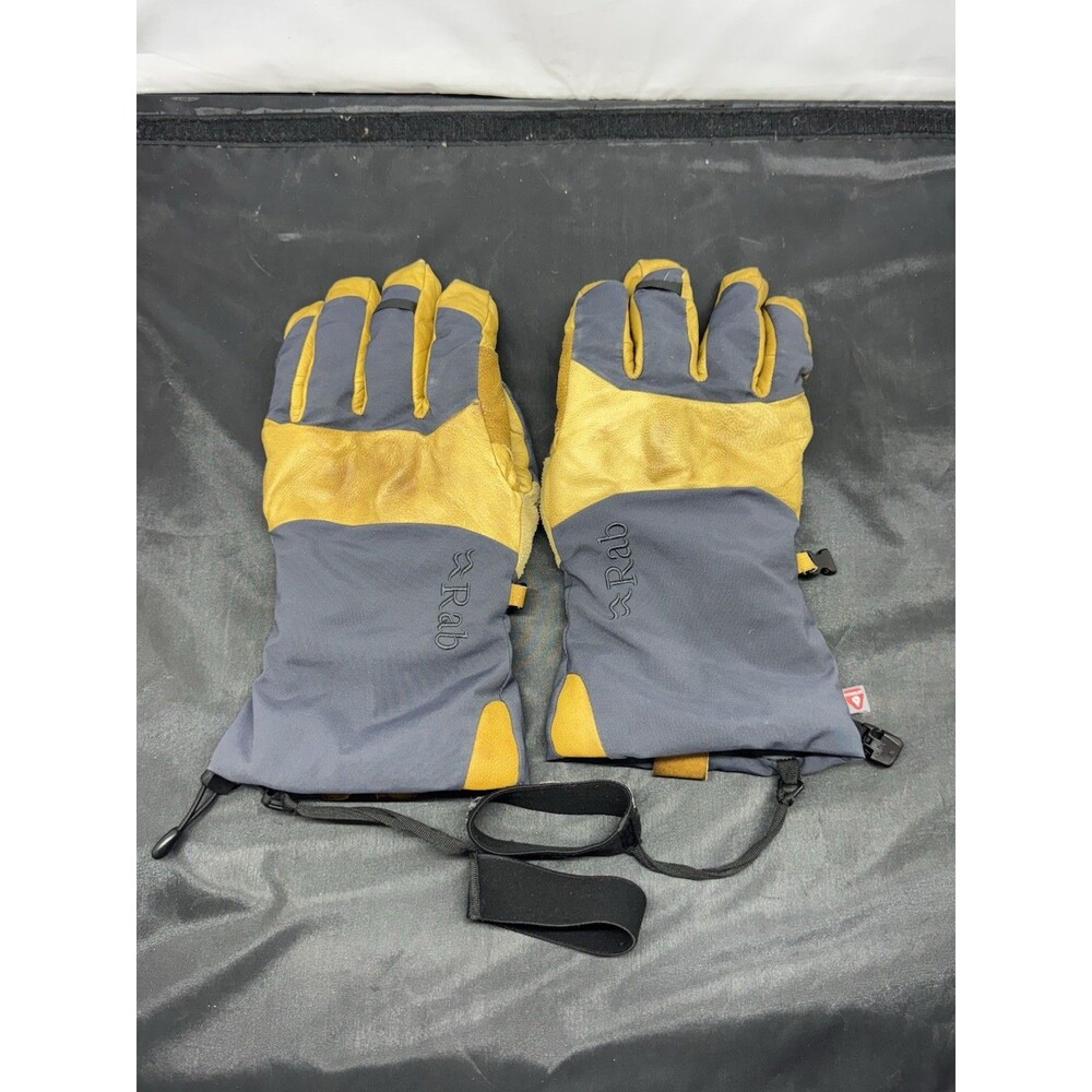 Rab Pivot GoreTex Brown Waterproof Gloves Adult Size XXL Leather Palm